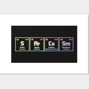 Sarcasm From Periodic Table Posters and Art